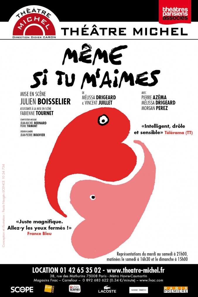 Flyer Même si tu m’aimes