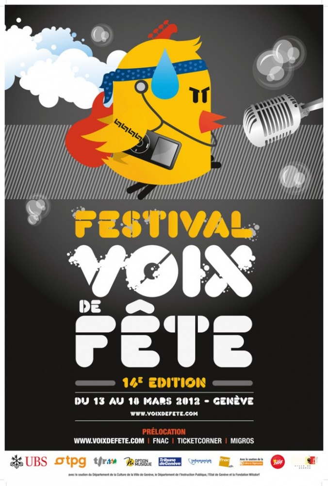 Flyer Festival Voix de Fete