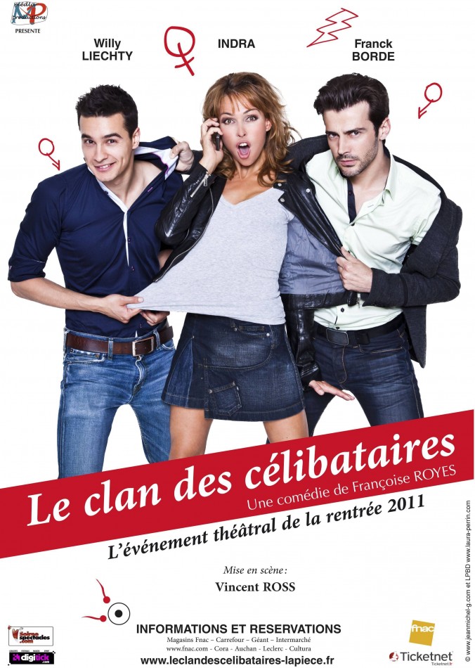 Flyer Les clan des célibataires