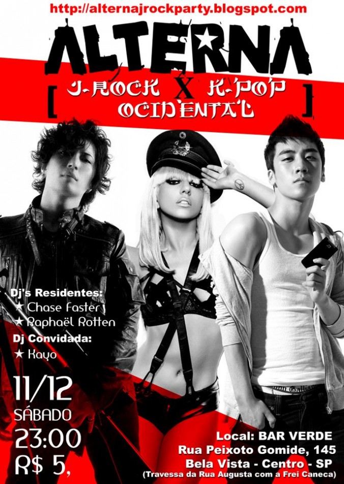 Flyer Alterna  rock party