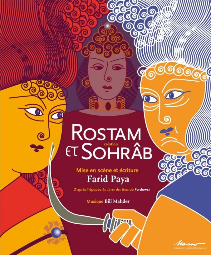 Flyer Rostam et Sohrab